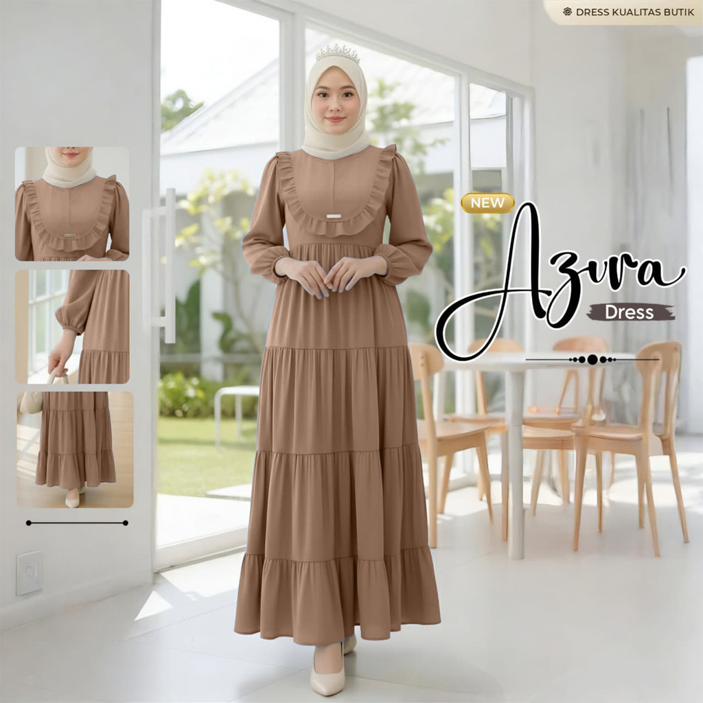 Gamis Crinkle Jumbo Ld 120 / Gamis Wanita Kekinian