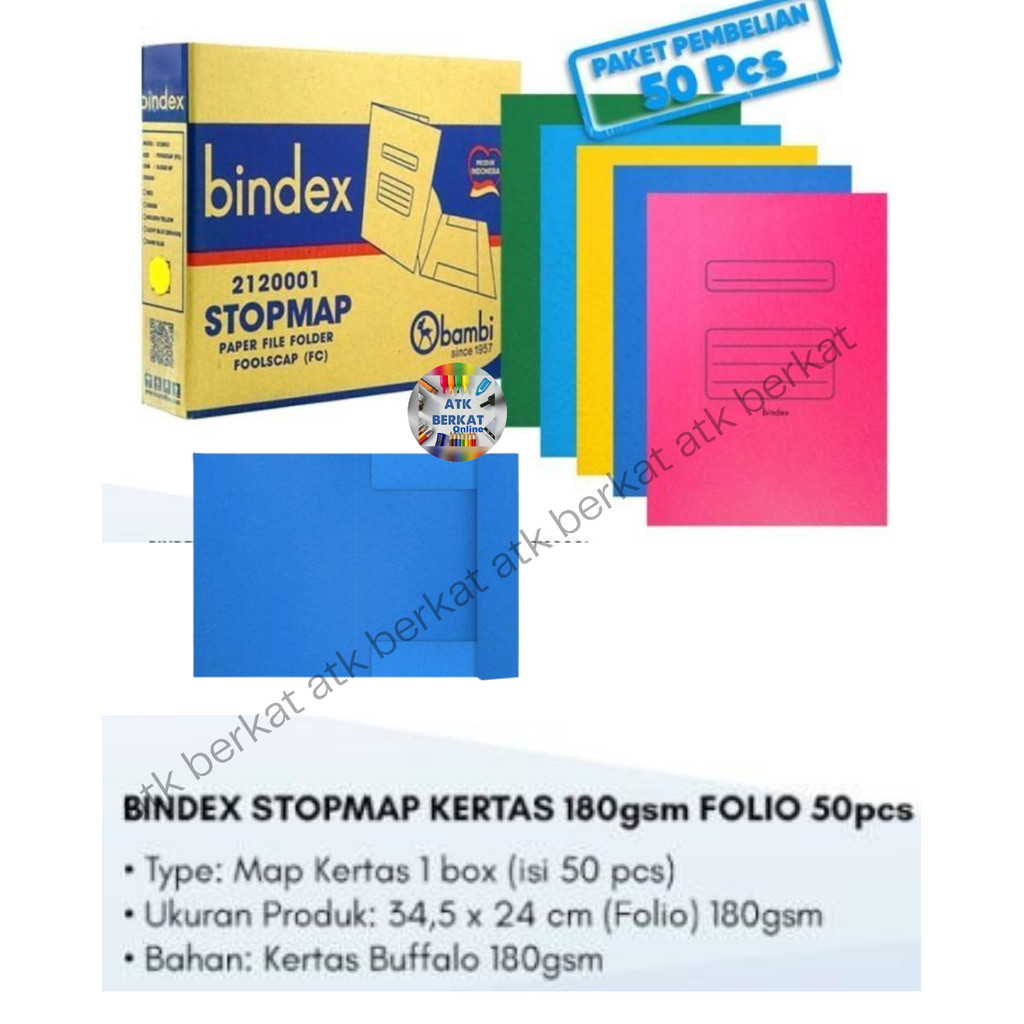 Map folder Kertas stopmap buffalo BINDEX 5002