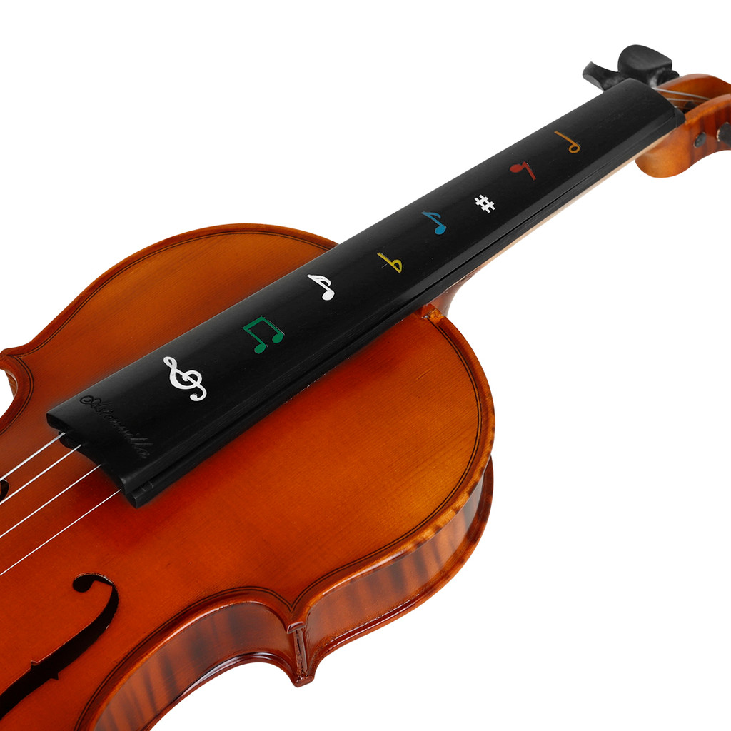 Astonvilla 44 Violin Fingerboard Ebony Finger Board Sturdy Smooth Tuning Durable Musical Notation Vi