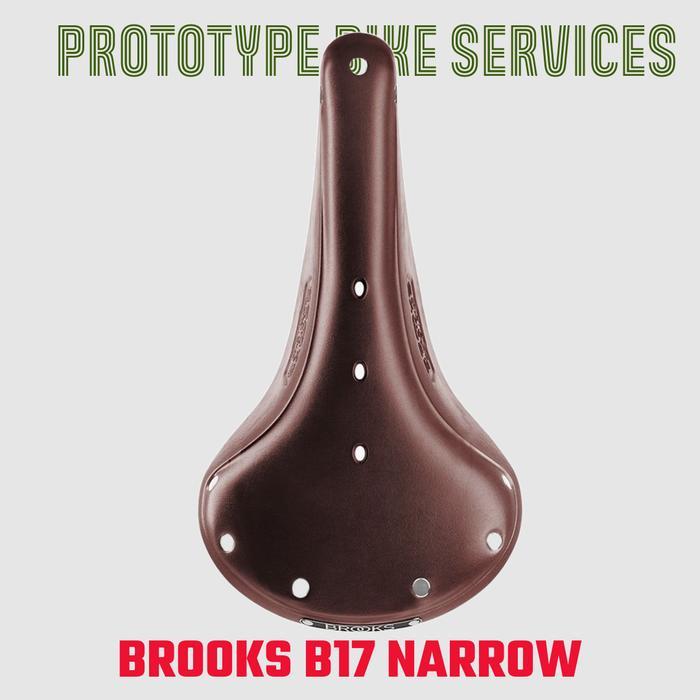 Saddle Brooks B17 Brown Narrow