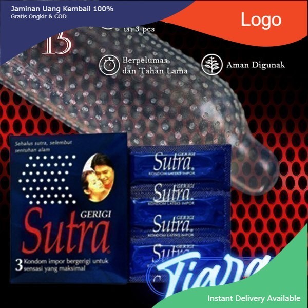 Promo ,Kualitas Terbaik - kondom sutra bergerigi isi 3 Privasi aman&terjag