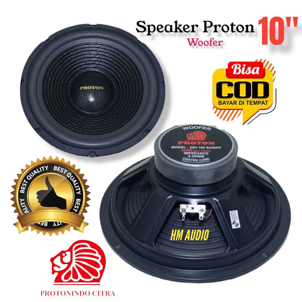 Speaker Proton 10 inch Speaker Woofer Proton 10 inch