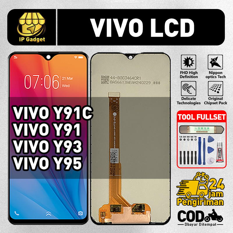 ORIGINAL LCD Vivo Y91C Y91 LCD Vivo Y93 Y95 Fullset ORI HP Asli Touchscreen Layar Sentuh HP COD