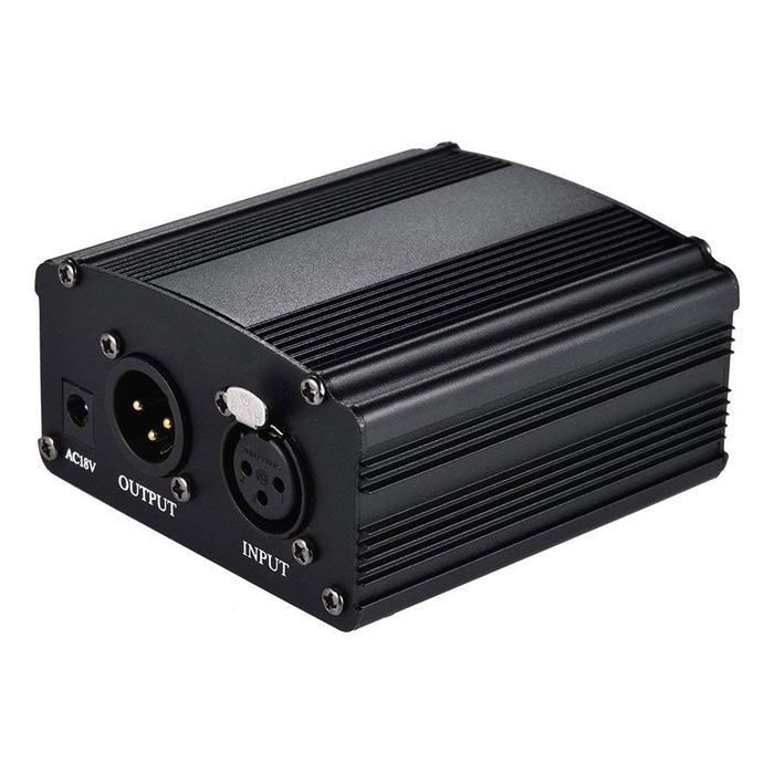 Taffware Phantom Power Microphone 1ch 48V Condenser Microphone