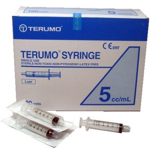 Spuit 5cc Terumo  / Terumo syringe 5ml / Jarum suntik Terumo Alat suntik Terumo / Syringe Terumo
