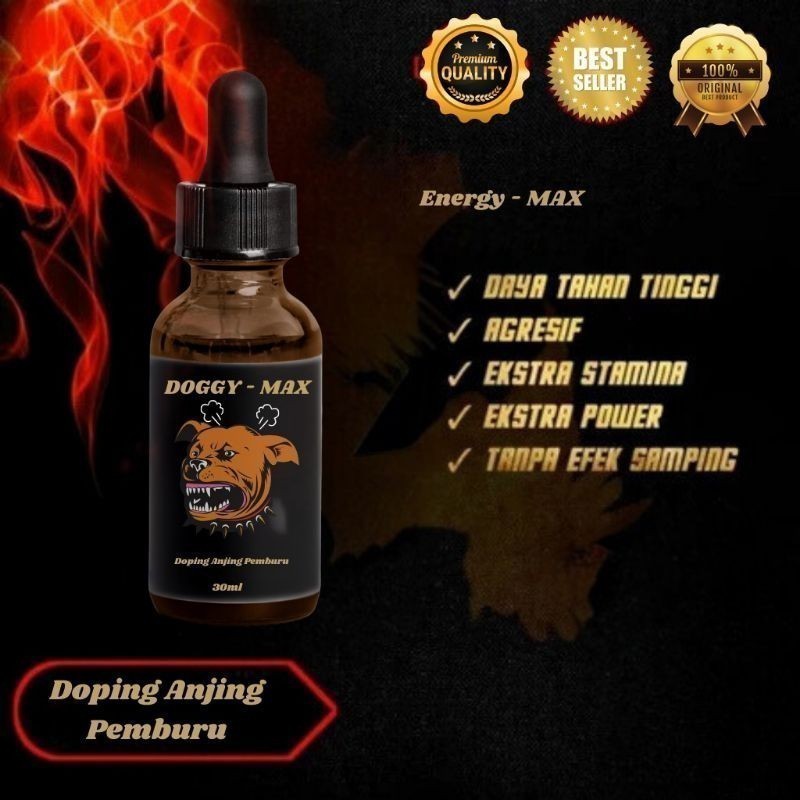 PERHUTANI DOGGY MAX  Doping Aduan Anjing Pemburu Cocok diajak berburu Dihutan Aduan Babi Dll ANJING 