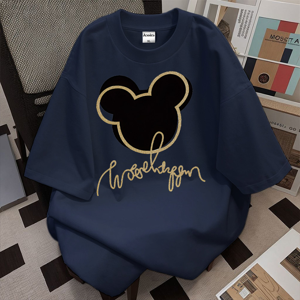 Baju Wanita Kaos Mickey Baju Kaos Oversize Wanita Korean 100%Cotton | Atasan Wanita Korea Style | Ka