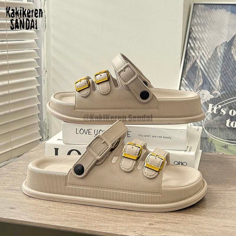 [COD]Sandal Wanita Elegan Wedges Wanita Sandal Wanita Karet Sandal Murah Sandal Tinggi Wanita  Korea
