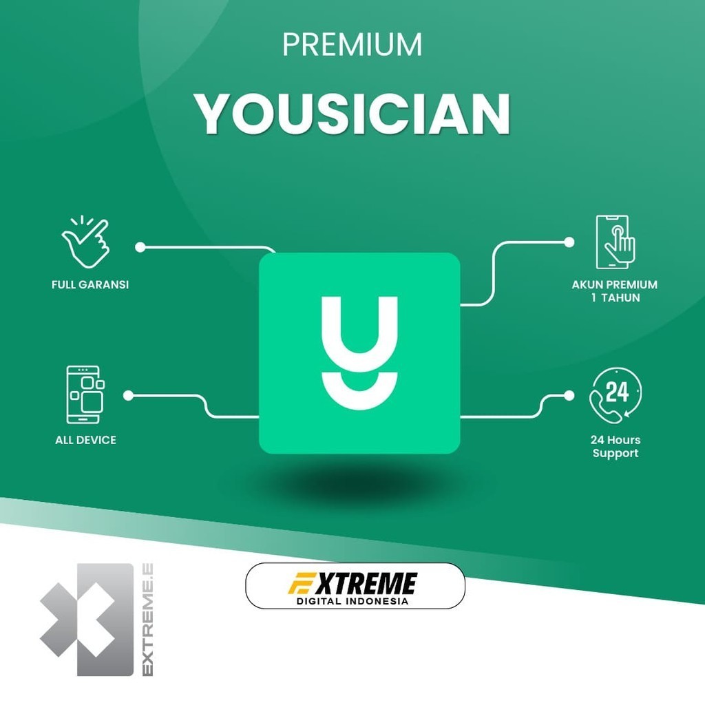 Yousician Premium 1 Bulan Resmi Bergaransi (Proses Instant)