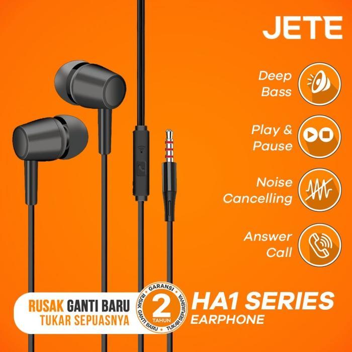 Bundling Headset HA1 + Headset JETE HA6 + Pouch