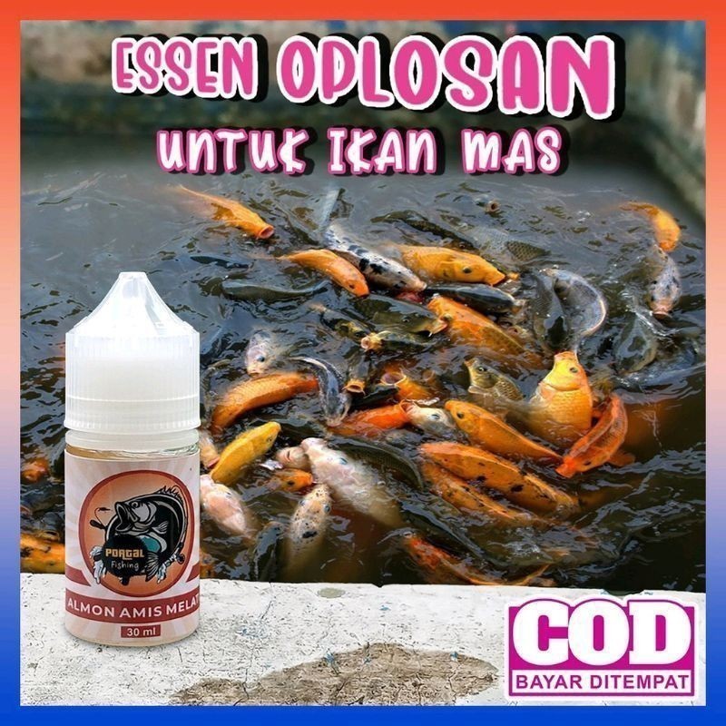 30 ML -  Esen Gacor Ikan Mas Oplosan  Alamon Amis Melati Essen Jahat Untuk Galapung, Galatama - POND