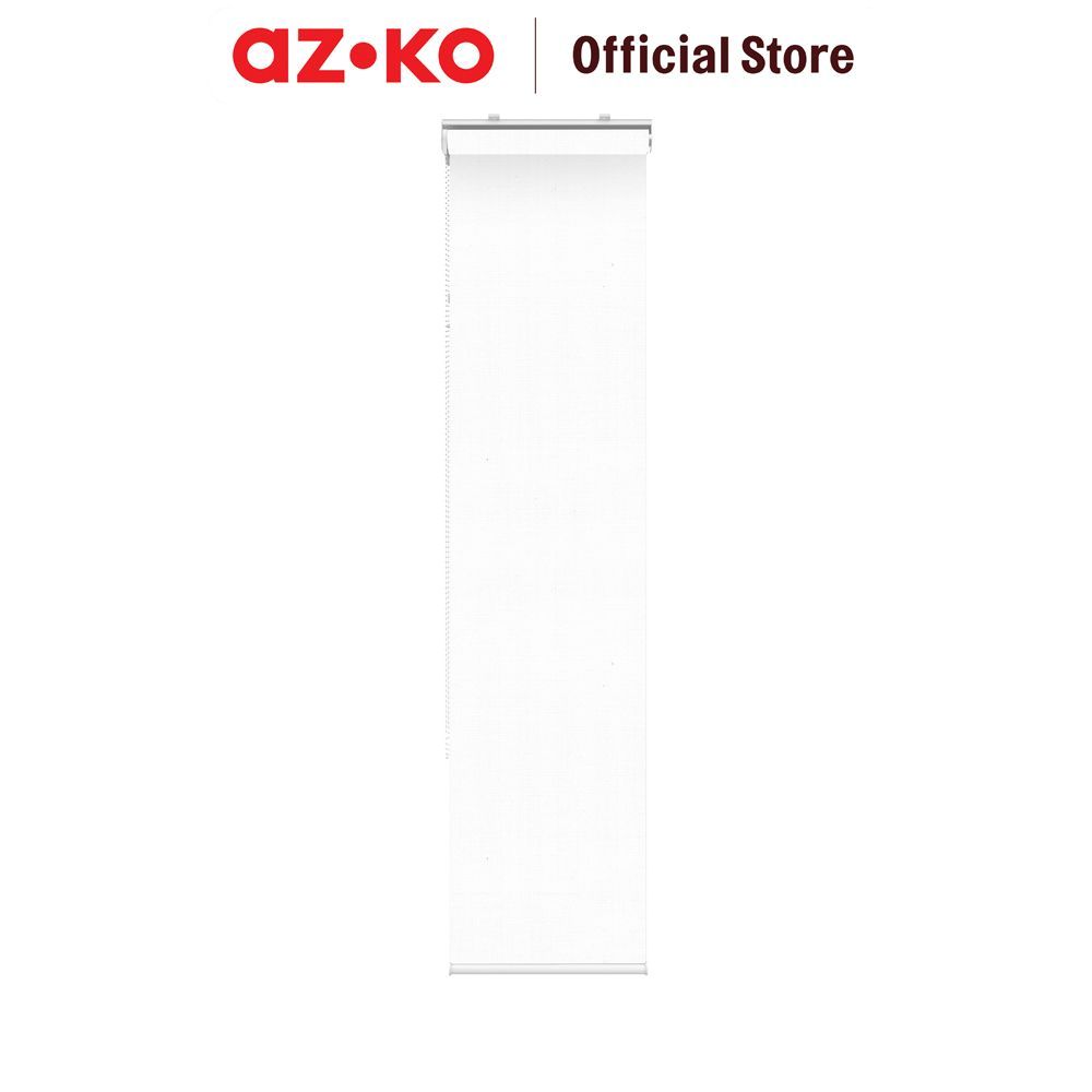 AZKO Arai 45X185 cm Roller Blind Solar Screen - Putih Tirai Gulung JendelaCurtain Roller Blind Aesth