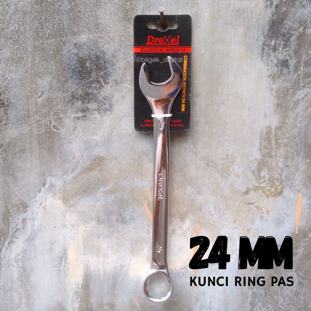 Kunci Ring Pas 24 mm DREXEL