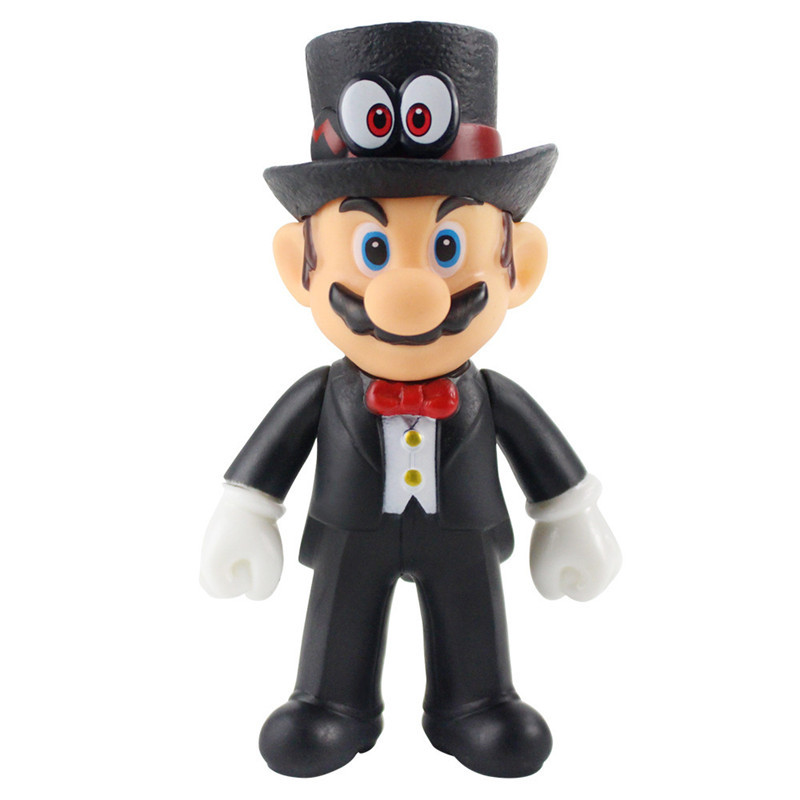 Super Mario Toys Mario bros Luigi Odyssey Figures Mario Bros Action Figures Mario PVC Toy Figures Su