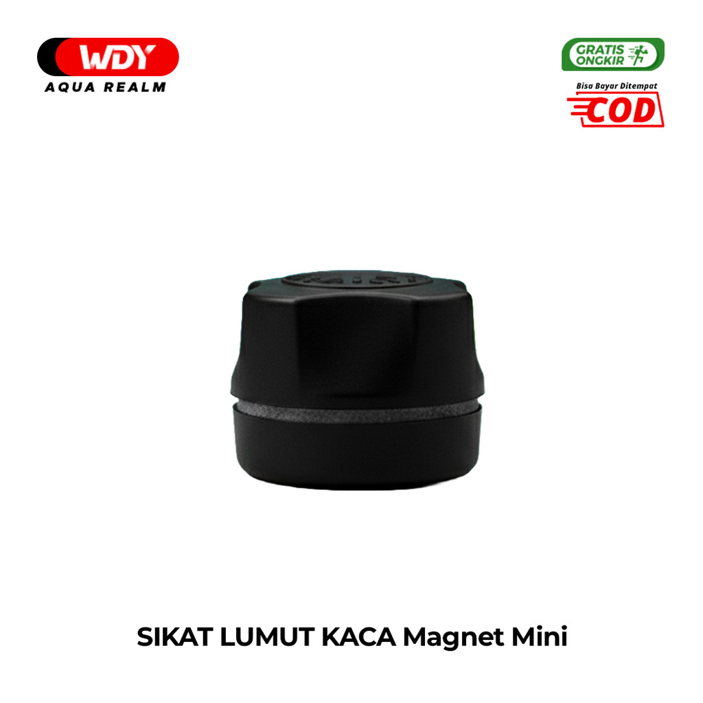 Sikat Pembersih Kaca Aquarium Mini Magnet Magnet Kuat, Ukuran Kecil, Mudah Menjangkau Sudut
