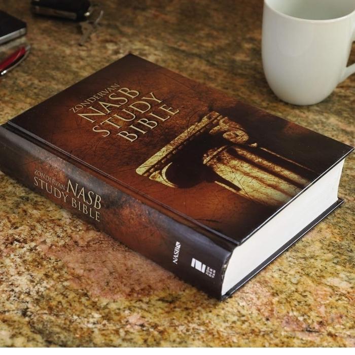 Zondervan NASB Study Bible New American Std Bible Hardcover