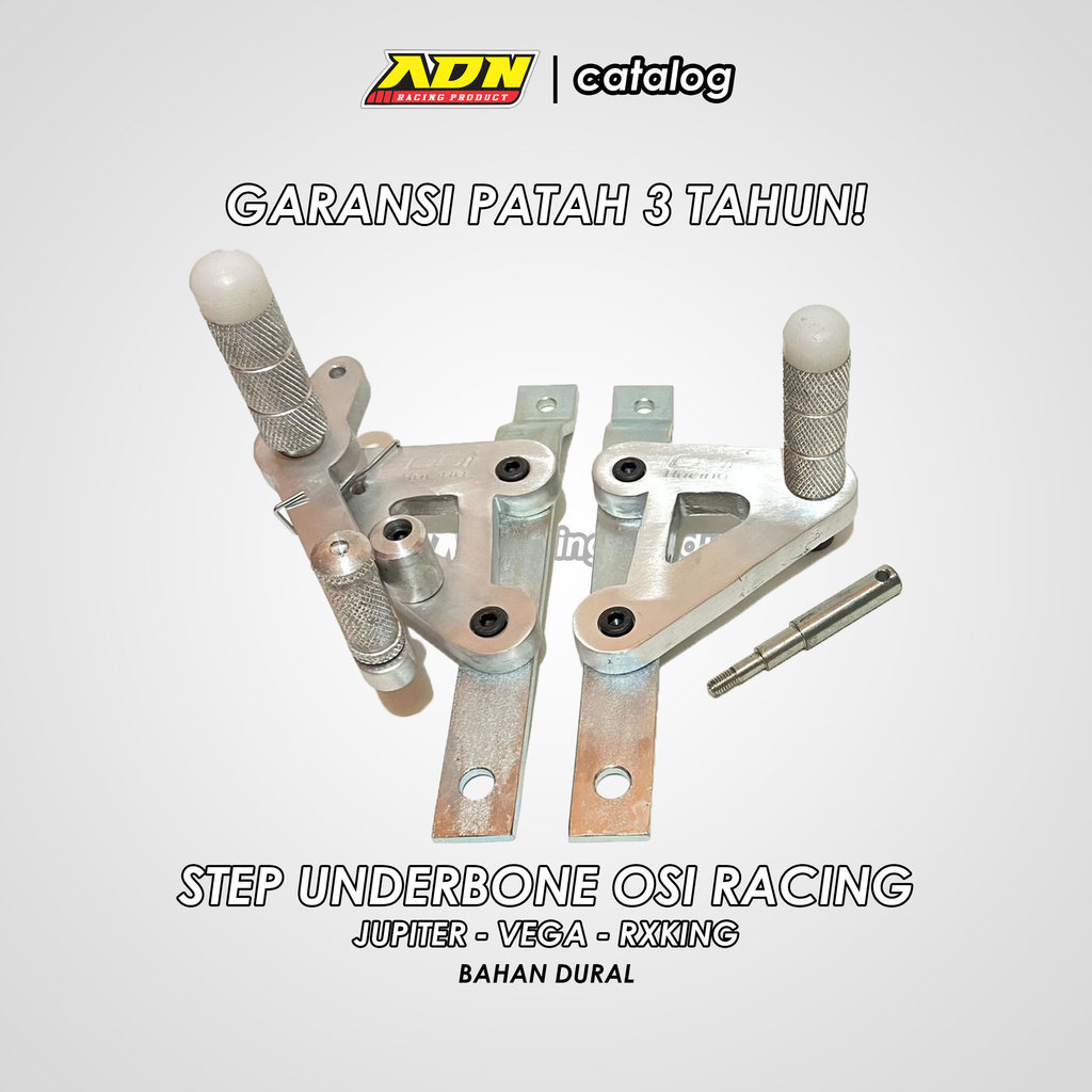 Step UB Underbone Dural OSI Racing Yamaha Jupiter Rxking MX Duralium Anti Patah Garansi 3 Tahun