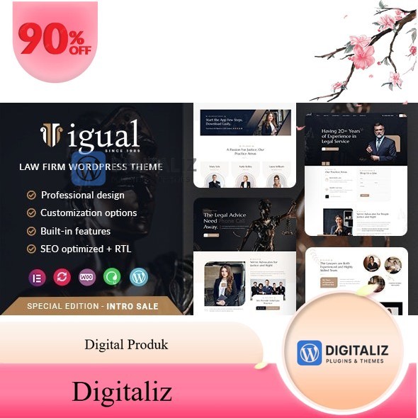 Igual – Law Firm WordPress Theme