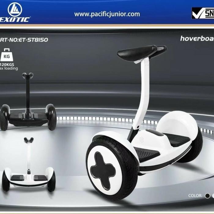 EXOTIC SCOOTER SMART BALANCE ST8150 HOVERBOARD - Hitam