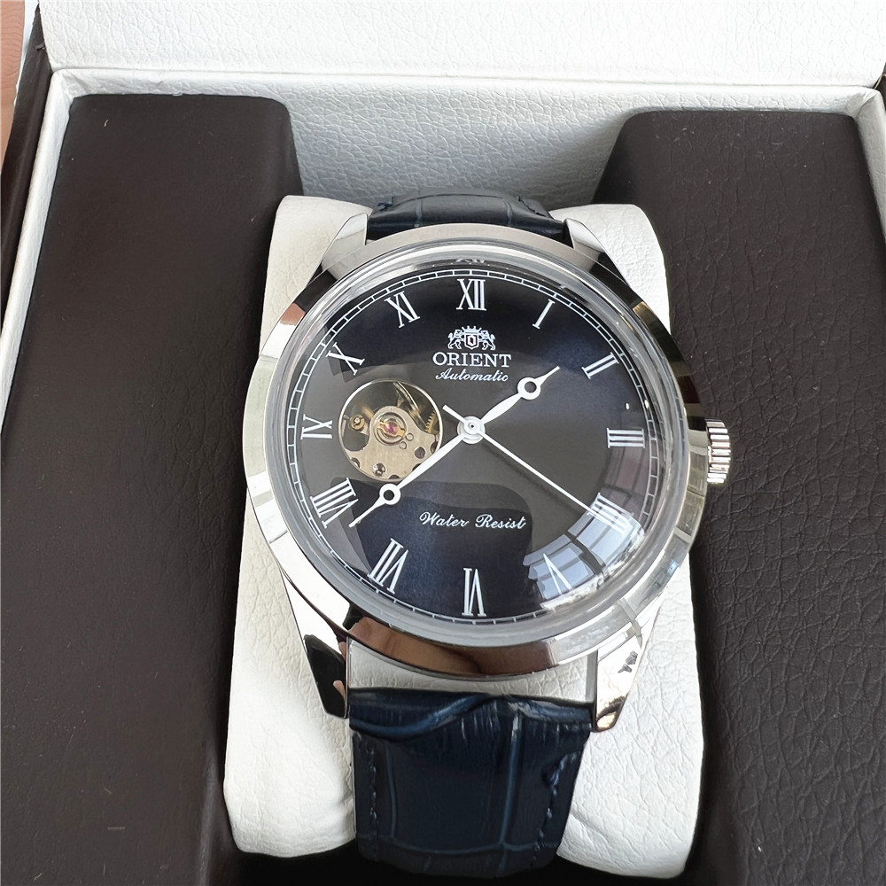 Orient Watch Refurbished Secondhand Japanese Fully Automatic Mechanical Watch Hollowed Out Business 