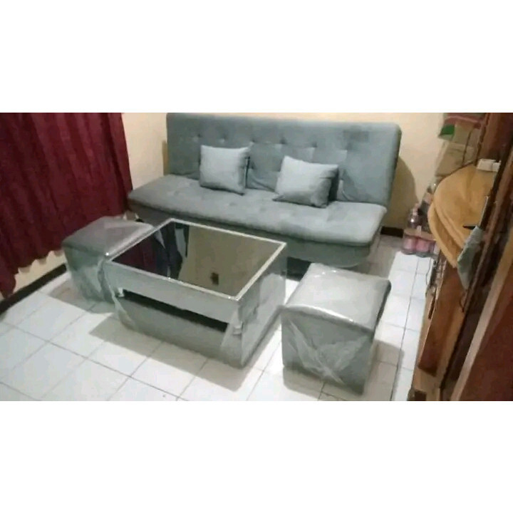 Sofa Lipat sofa santay sofa minimalis modern sofabed murah harga pabrik
