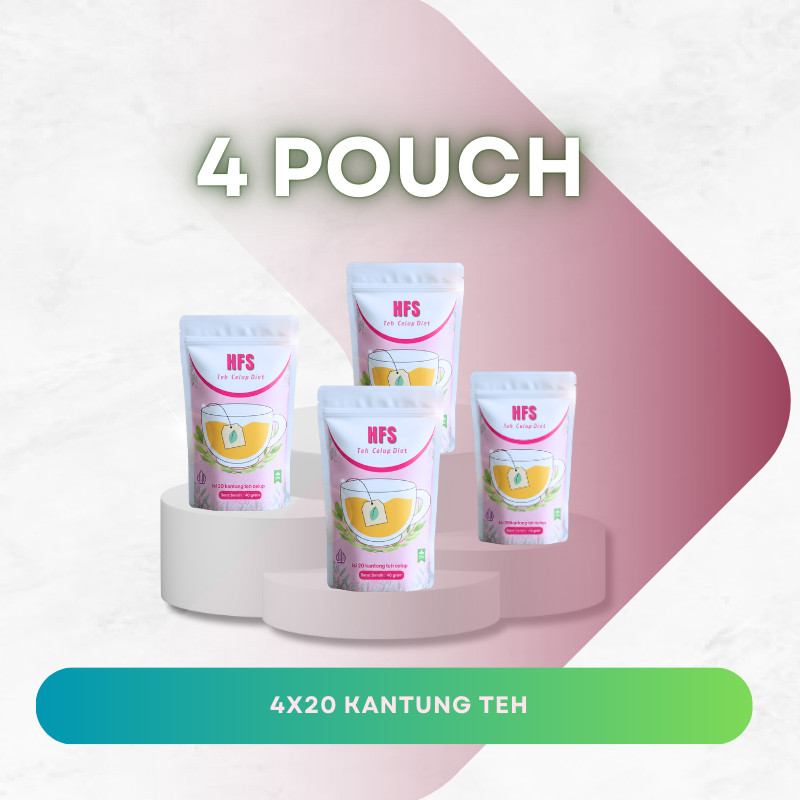 [ PROMO HEMAT 4 PCS ] Teh Diet | Teh Herbal Jati Cina | Penurun Berat Badan | Obat Diet Ampuh