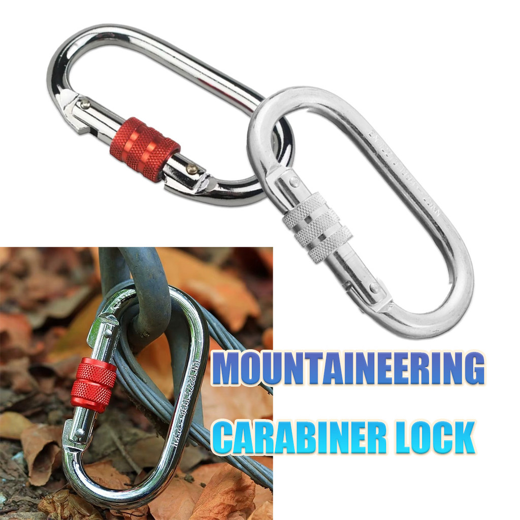 22/25KN Gantungan carabiner/carabiner besar/Carabiner stainless steel/carabiner kuat/carabiner baja/
