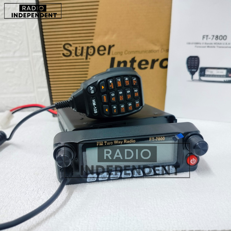 promo RIG WEIRCOM FT7800 DUALBAND WEIRCOM FT-7800 POWER VHF(50W) - UHF(45W)