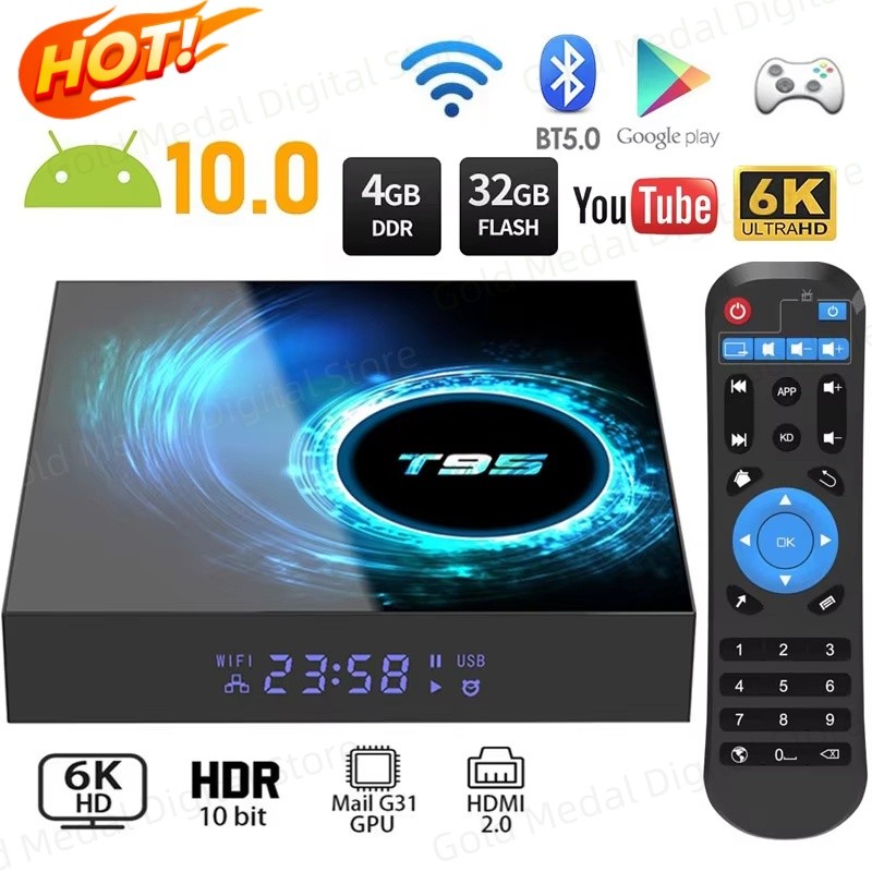 Best Smart TV box Android IPTV Box 1G 8GB 2G 16GB H.265 Mea player 2.4G Wifi S905 Play M3u 4K Ultra 