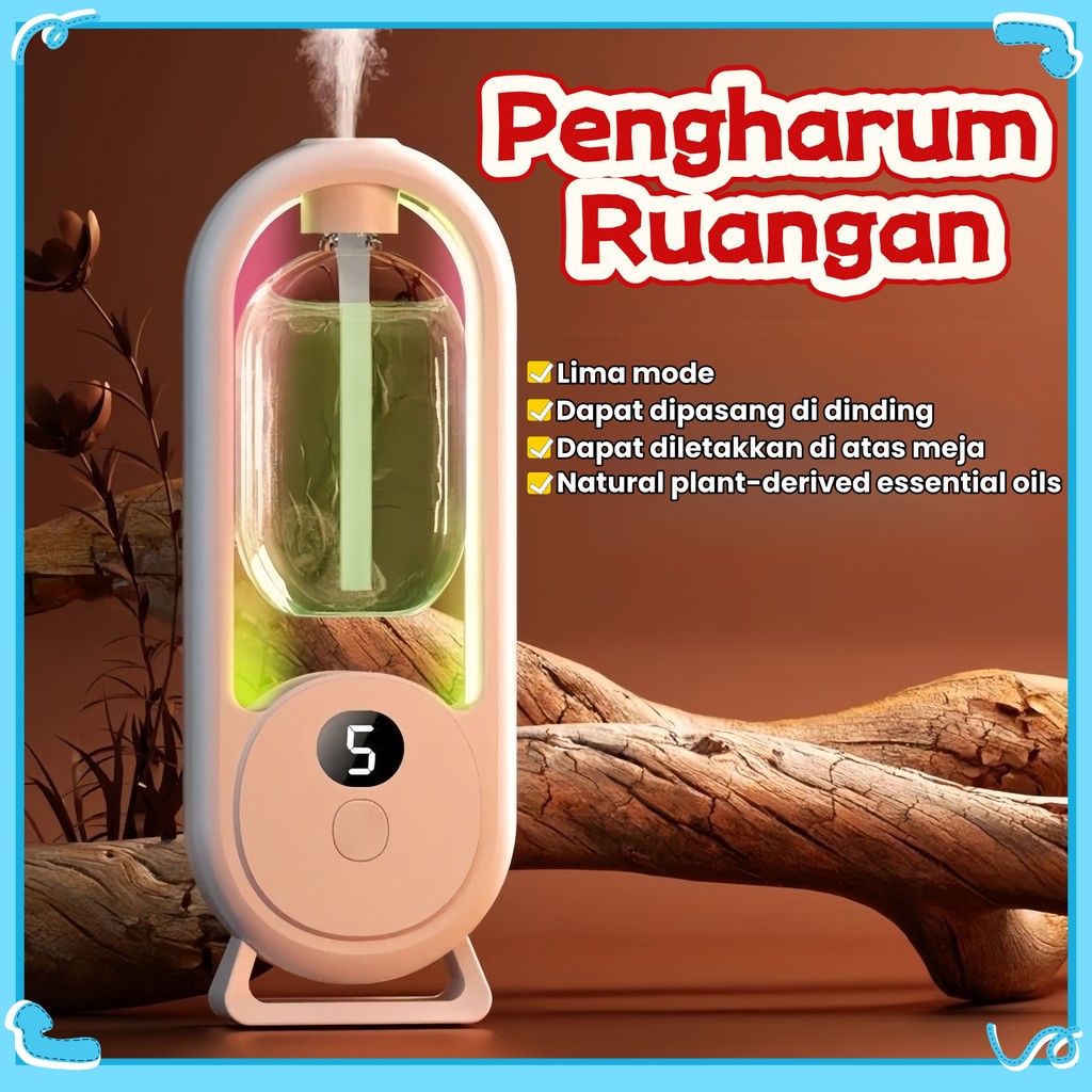 Bagus boy Pengharum Ruangan/Pewangi Ruangan/LED Otomatis Dinding Aromaterapi Mini Humidifier Diffuse
