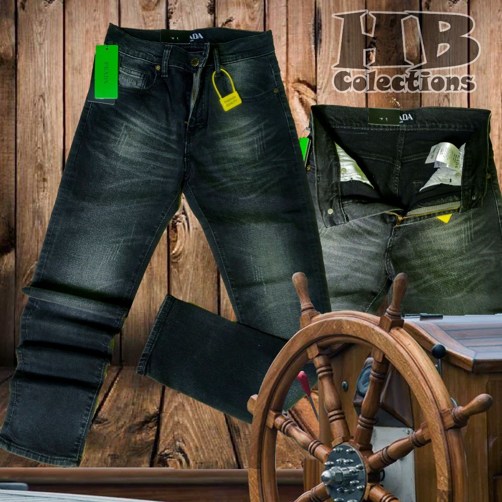 CELANA JEANS PRADA SLIM FIT STRETCH CELANA PANJANG PRIA JEANS PREMIUM QUALITY
