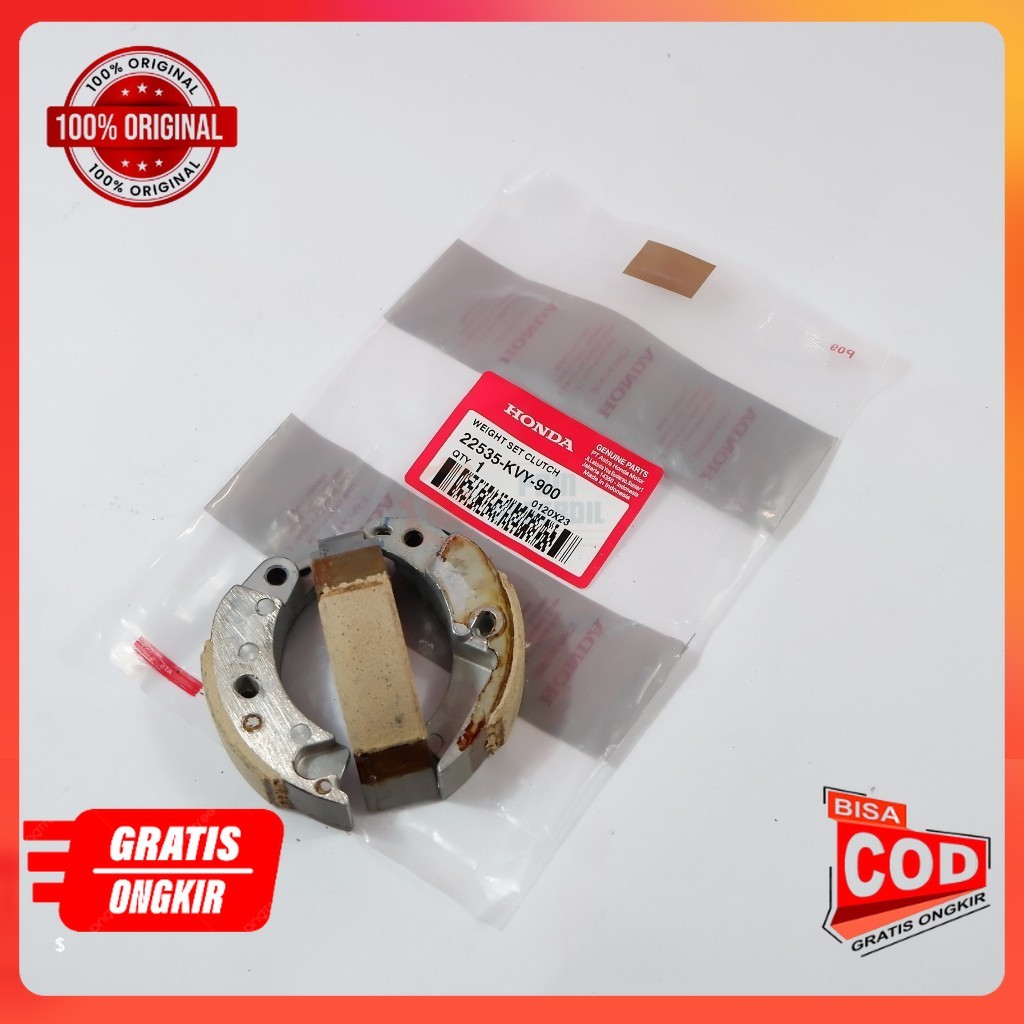 ori KAMPAS GANDA ORIGINAL KVY MOTOR HONDA BEAT KARBU - KAMPAS GANDA BEAT KARBU