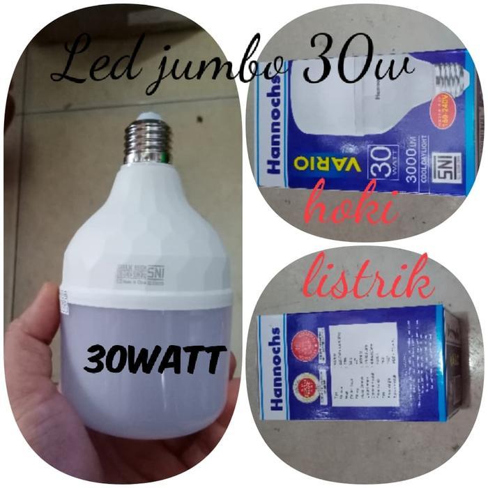 Lampu LED jumbo hanoc 30w 2500 Lumen / hannochs by MitraHobby