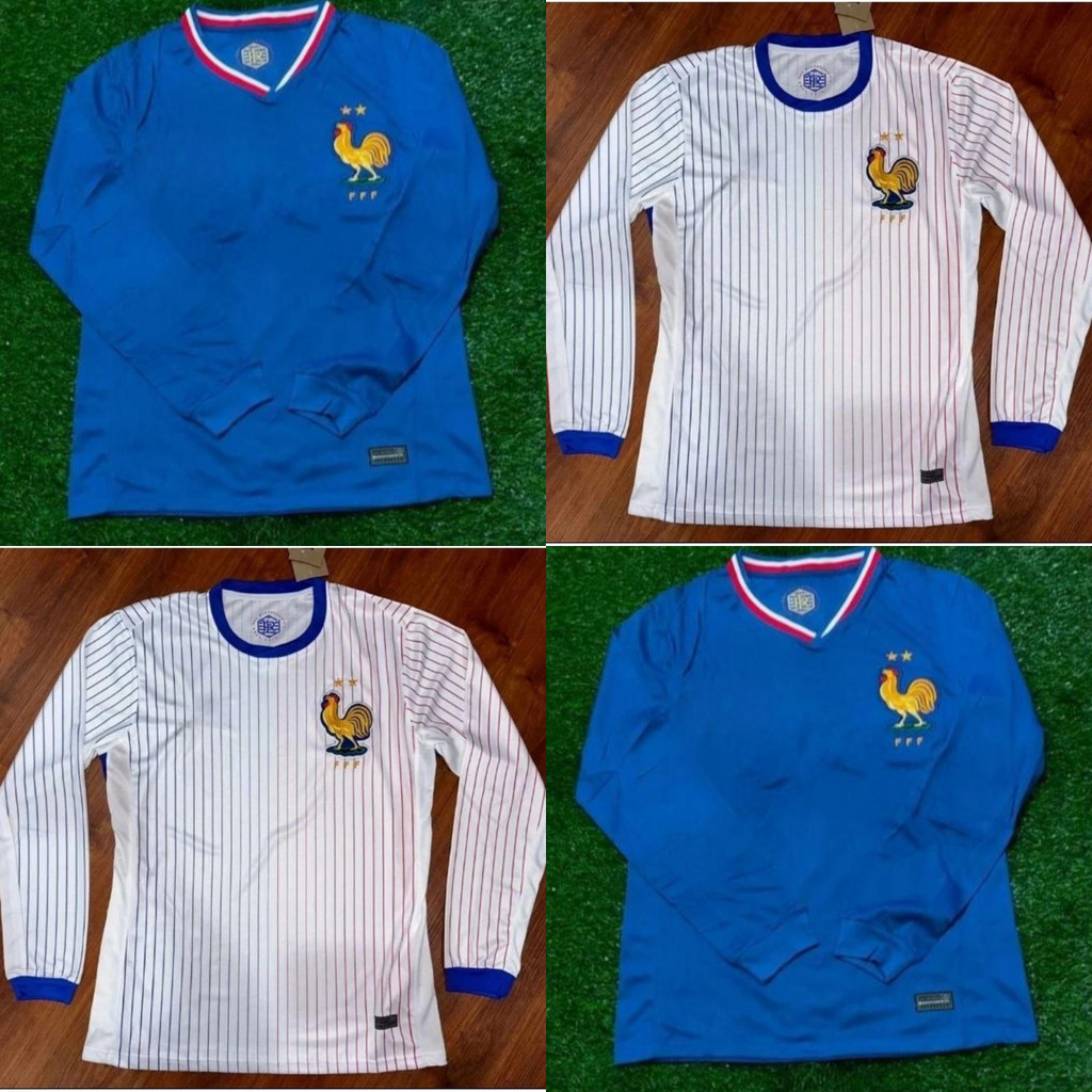 JERSEY BAJU BOLA PRANCIS HOME AWAY LONGSLEEVE LS EURO 2024 NEW