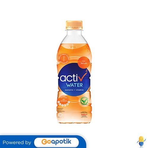 Activ Water Rasa Jeruk 380 Ml Botol