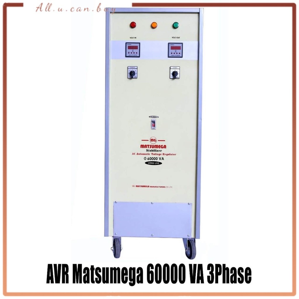 Stabilizer Matsumega 60000 VA 3 Phase