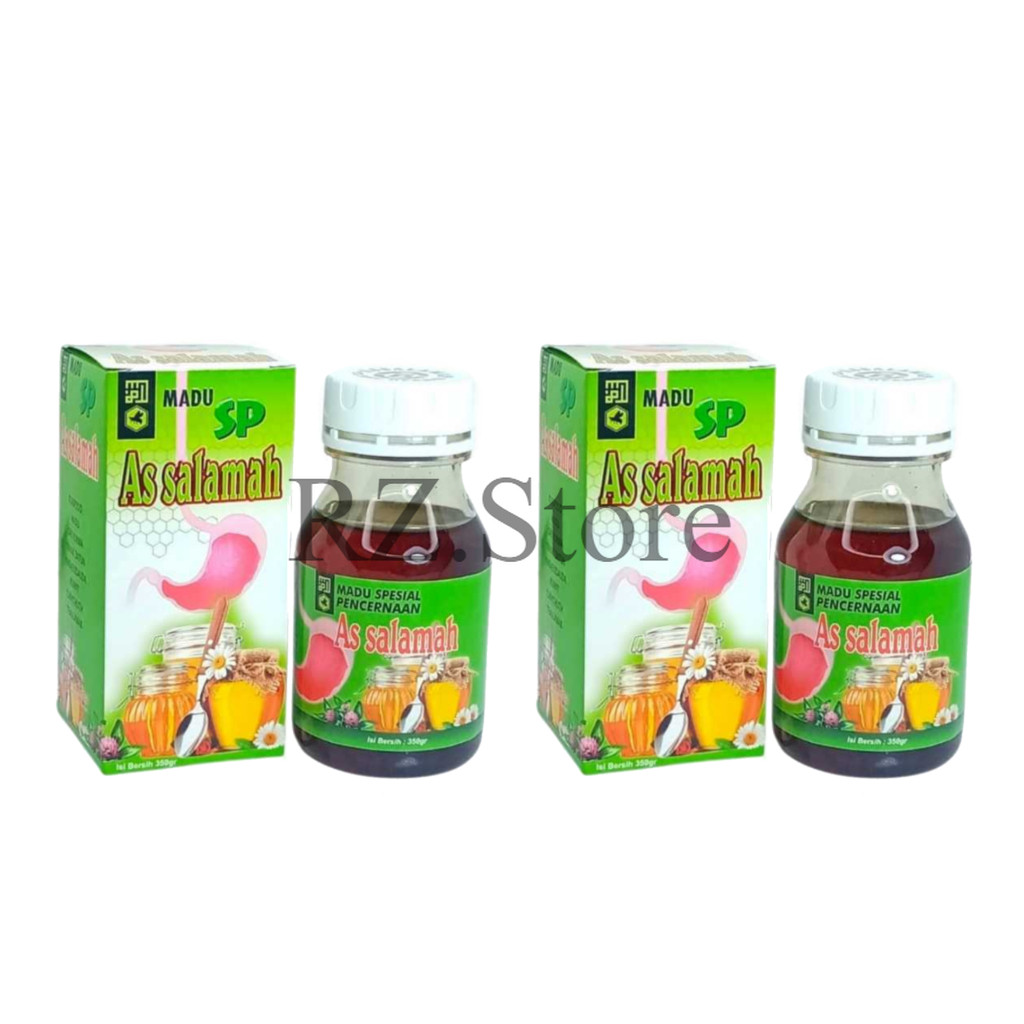2 PCS Madu As Salamah SP – Madu Herbal Bantu Masalah Lambung dan Pencernaan