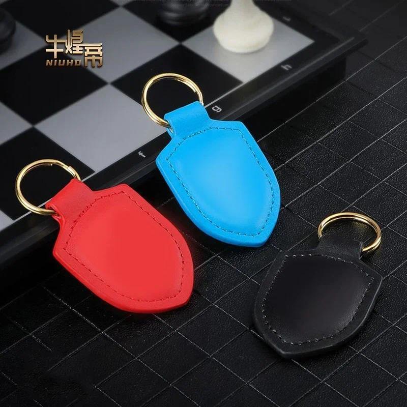 Auto Parts Metal Logo Leather Keyain For 996 917 991 986 997 958 918 970 981 GTS Anti-lost Protector
