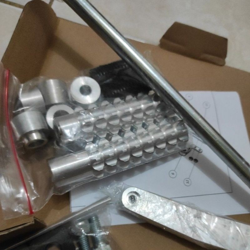 Footstep Underbone Yamaha New Jupiter MX 135 NJMX135 NJMX 135 Original ES.2