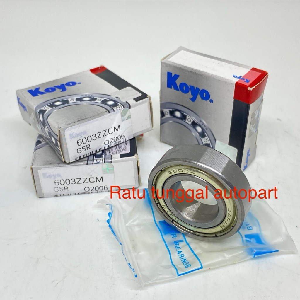 BEARING 6003 ZZ KOYO 6003ZZ KOYO 6003ZZCM