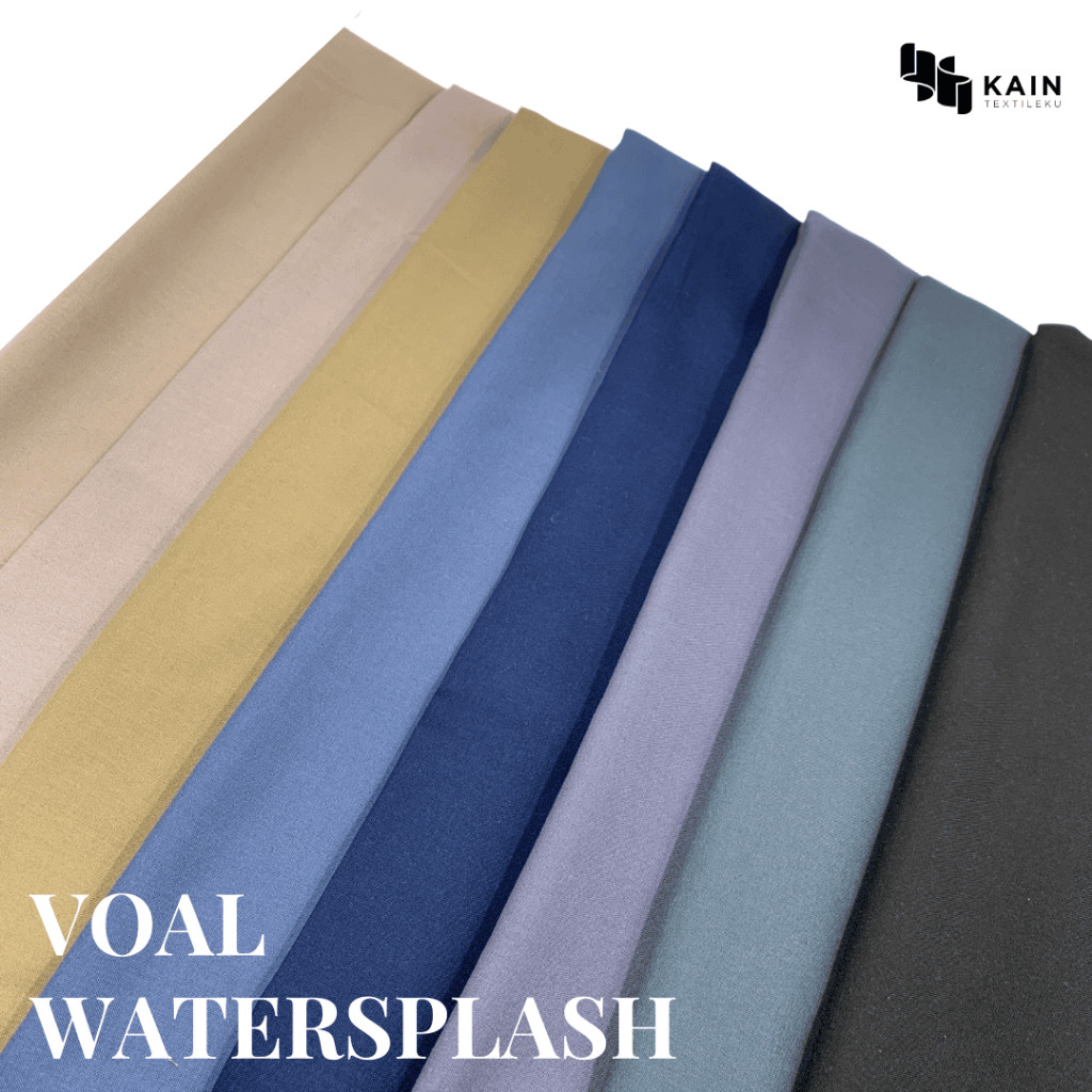 1.25 meter Kain Voal Anti Air / Watersplash (Emerald Voile) Waterproof Promo