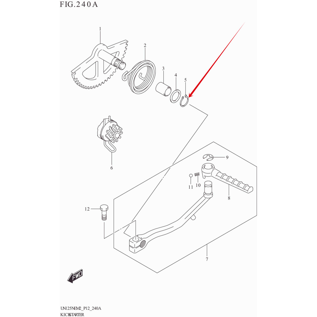 RING, SNAP, 31MM (Snap Ring / Circlip / Klip Pengunci) RING SELAHAN  suzuki spin skywave skydrive ha