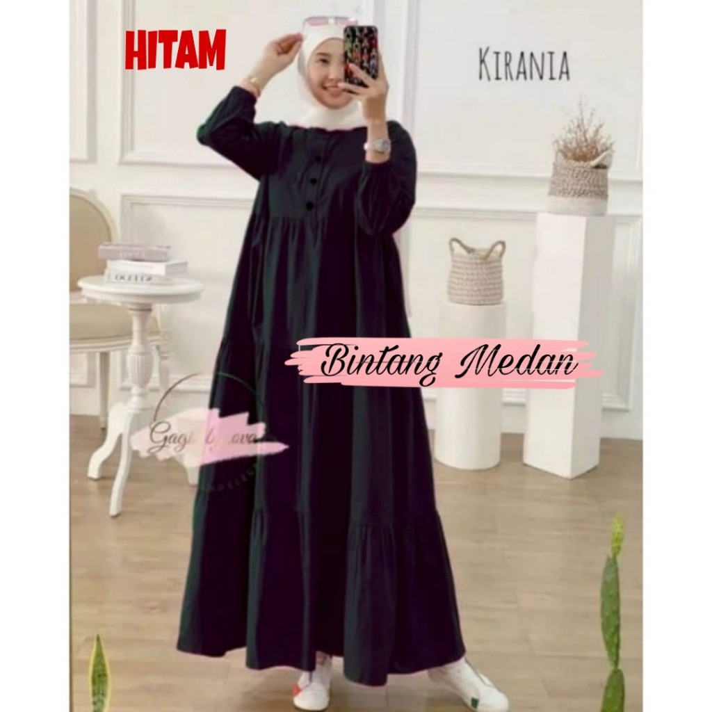 CG - DRESS JUMBO KIRANIA BAHAN KATUN RAYON