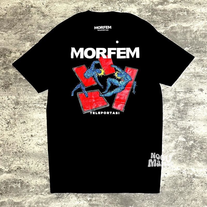 Morfem - Teleportasi Tshirt - Black | Original Merchandise