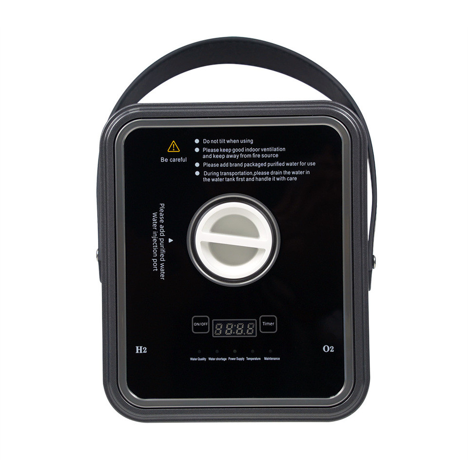 Portable 450ml Hydrogen Inhalation Machine 99.99% Purity Dual Outlet H2 Water Generator Hydrogen Mol