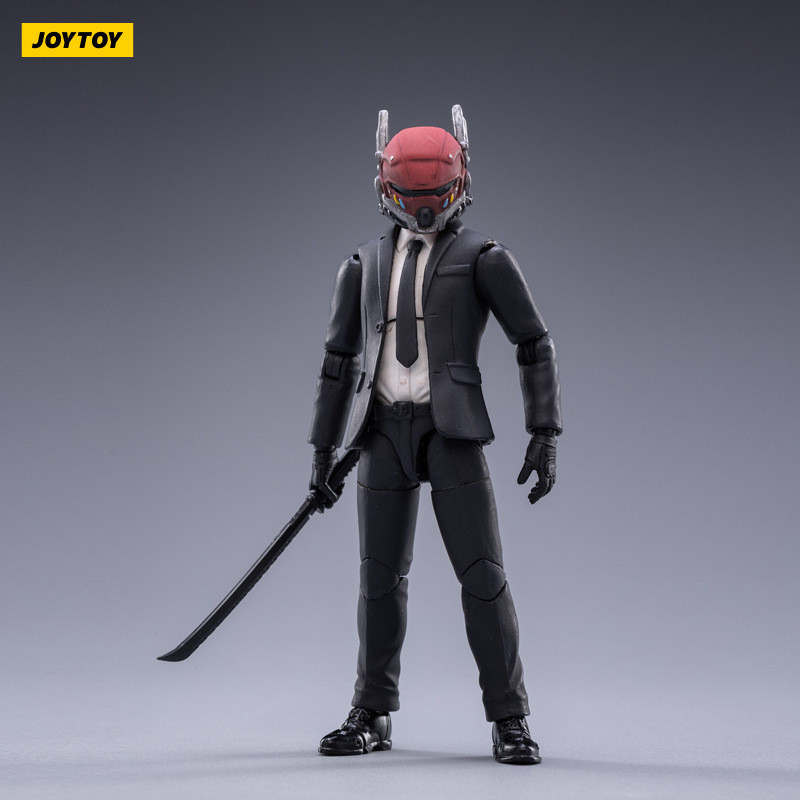 JOYTOY 1/18 Action Figures Hardcore Suited Assassin Toy Suited Assassin Soldiers Anime Figurines Mod