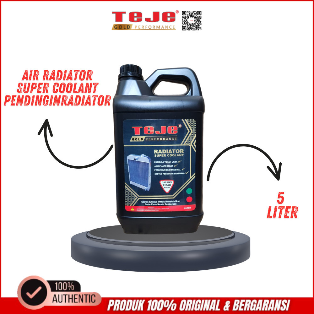 Air Radiator Mobil Super Coolant 5 Liter