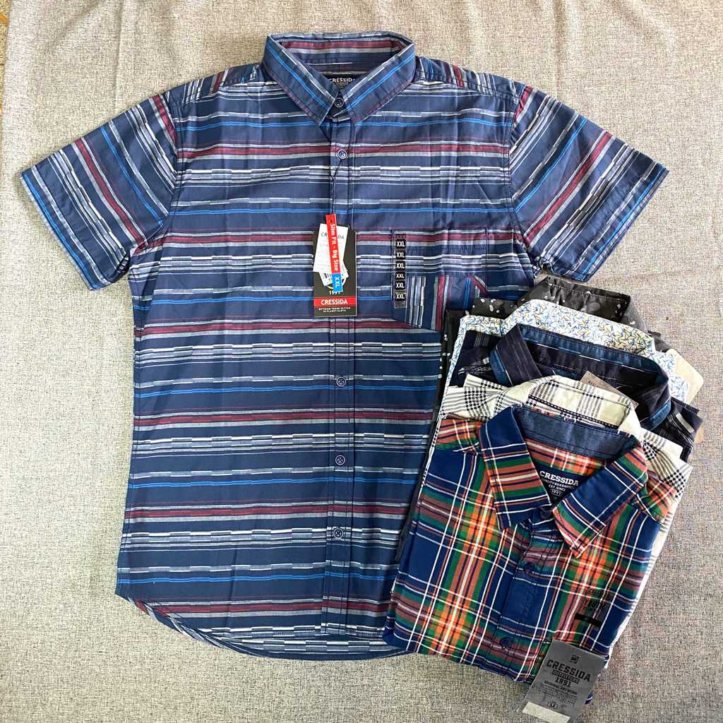 CRESSIDA_Kemeja Lengan Pendek Original‼️