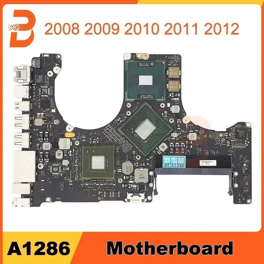 Laptop Original Tested A1286 Logic Board For MacBook Pro 15" A1286 Motherboard Core Duo 2 i5 i7 2008