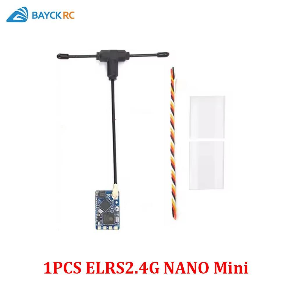 BAYCK ELRS 2.4GHz NANO ExpressLRS Receiver with T Type Antenna Support Wifi For RC FPV Racing Long R